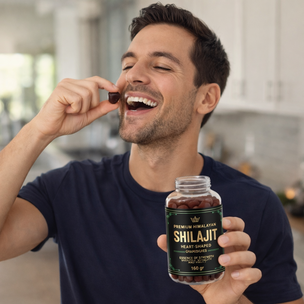 Shilajit - Más energía diaria y enfoque mental potente.