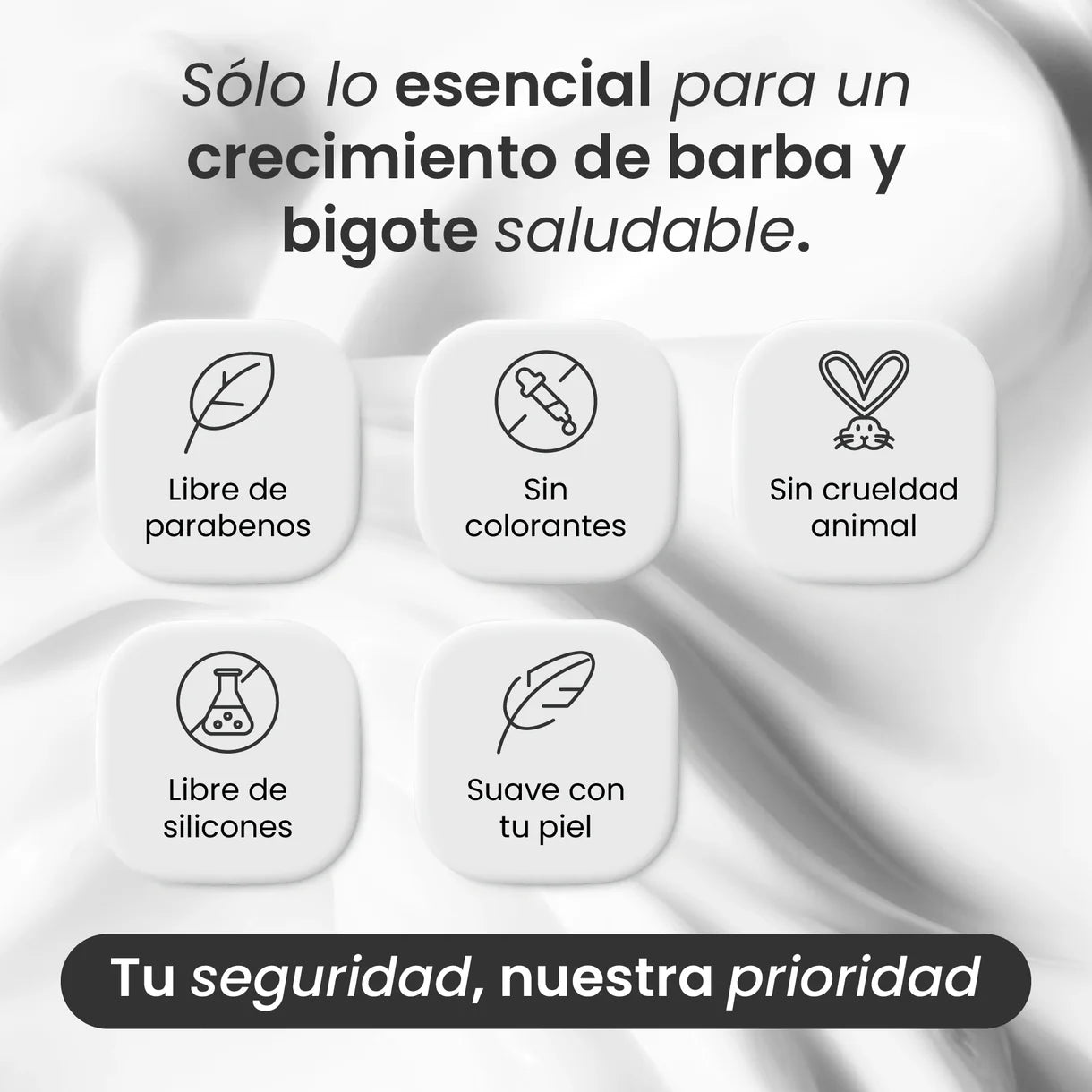 Bálsamo para Crecimiento de Barba Ultra Potente con Minoxidil 20% | 100mL